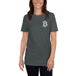 Bitcoin - Women's Embroidered T-Shirt