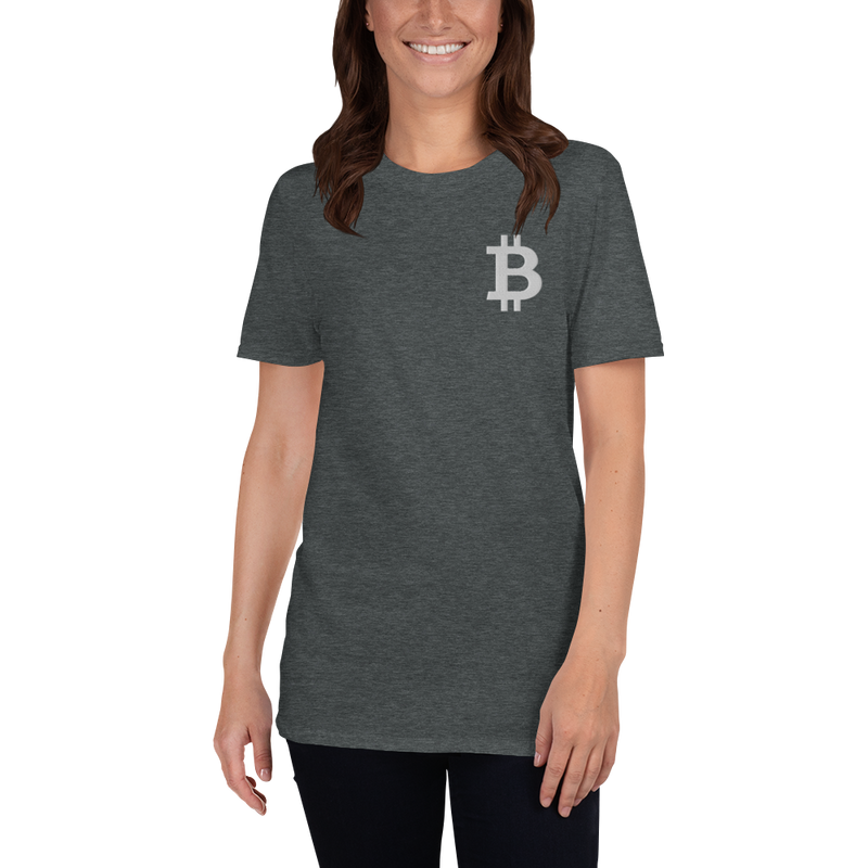 Bitcoin - Women's Embroidered T-Shirt