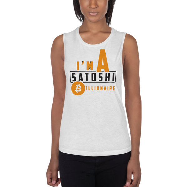 I'm a satoshi billionaire (Bitcoin) – Women’s Sports Tank