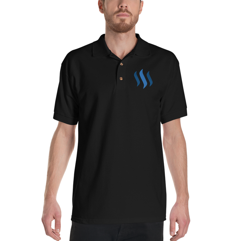 Steem – Men's Embroidered Polo Shirt
