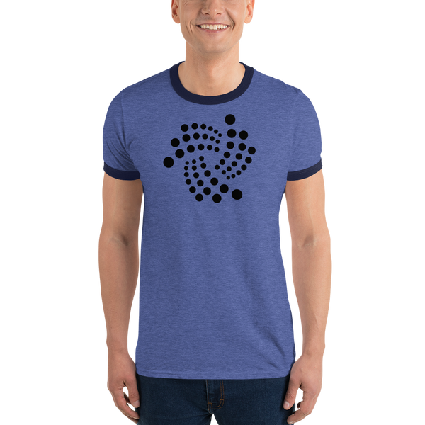Iota floating design - Men's Ringer T-Shirt