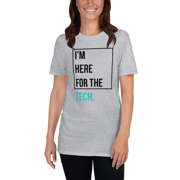I'm here for the tech (Zilliqa) – Women’s T-Shirt