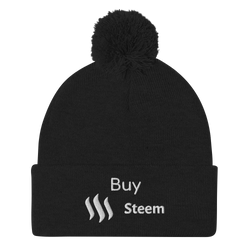 Buy Steem - Pom-Pom Beanie