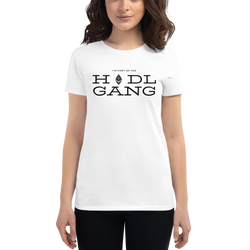 Hodl gang (Ethereum) - Women's Short Sleeve T-Shirt