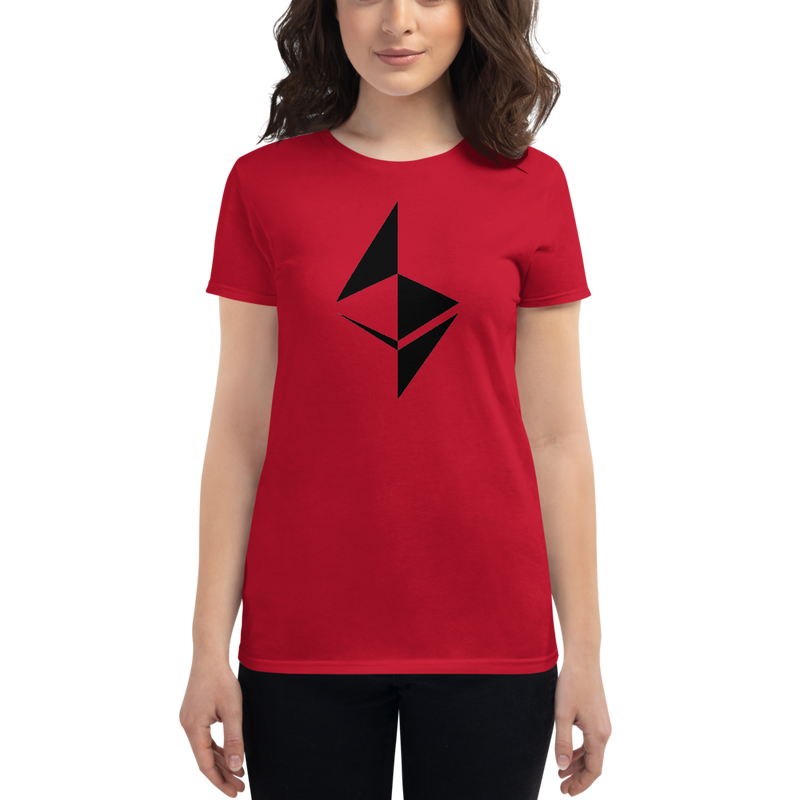 Ethereum surface design - Women's Short Sleeve T-Shirt