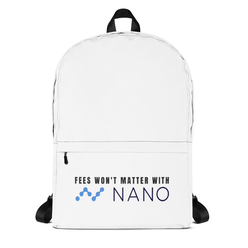 Fees won't matter with nano - Backpack