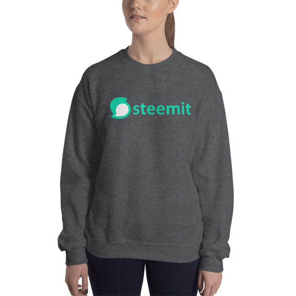 Steemit – Women’s Crewneck Sweatshirt