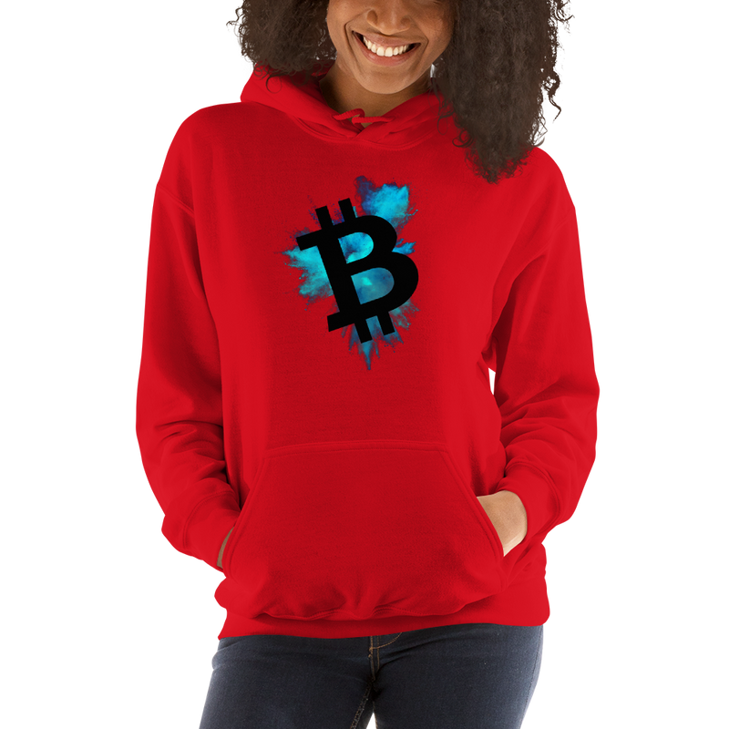 Bitcoin color cloud – Women’s Hoodie