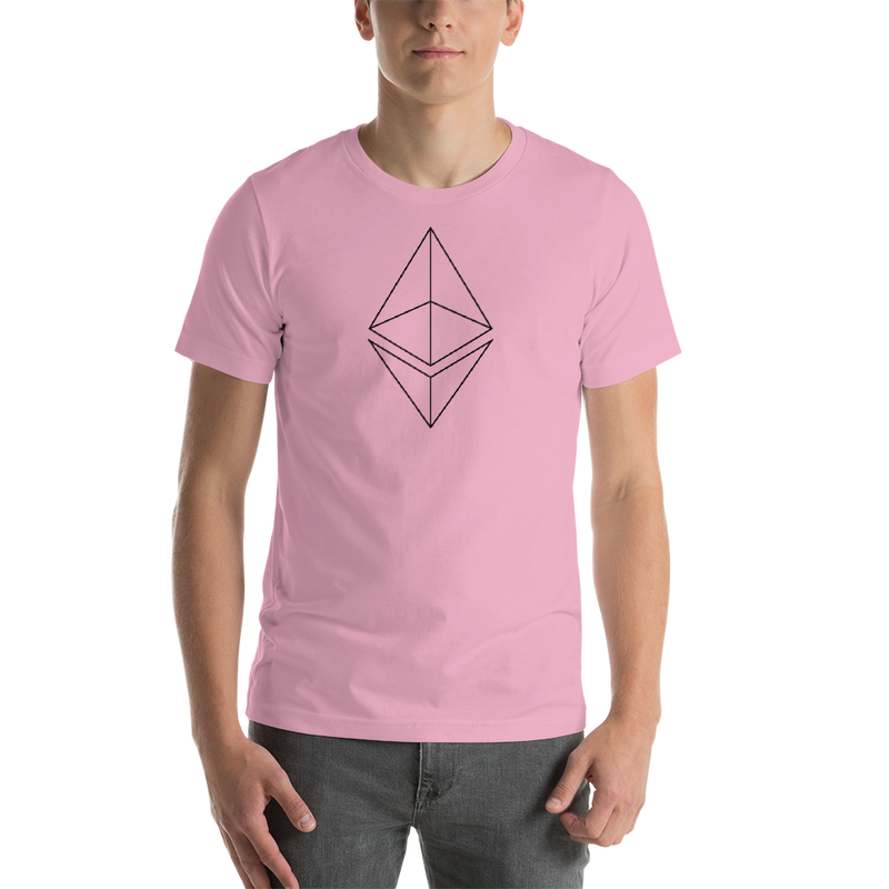 Ethereum line design - Men's Premium T-Shirt