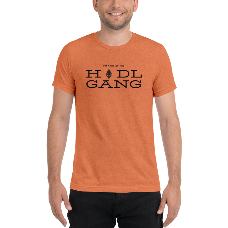Hodl gang (Ethereum) - Men's Tri-Blend T-Shirt