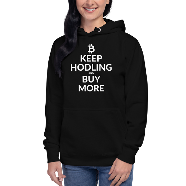 Keep hodling (Bitcoin) – Women’s Pullover Hoodie
