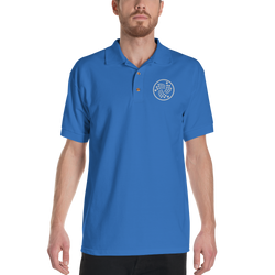 Iota logo - Men's Embroidered Polo Shirt