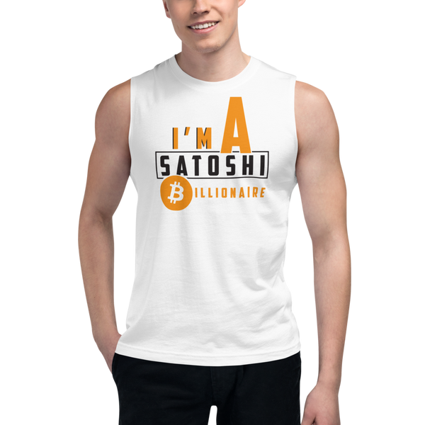 I'm a satoshi billionaire (Bitcoin) – Men’s Muscle Shirt