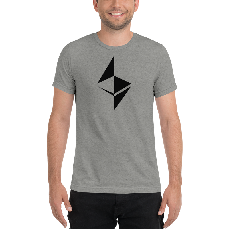 Ethereum surface design - Men's Tri-Blend T-Shirt