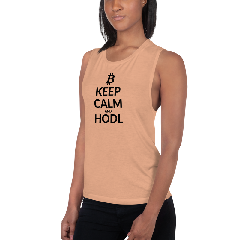 Keep calm (Bitcoin) – Women’s Sports Tank