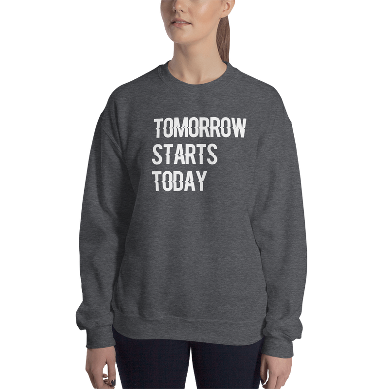 Tomorrow starts today (Zilliqa) – Women’s Crewneck Sweatshirt