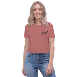 Nano – Women's Embroidered Crop Tee