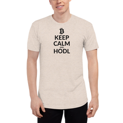 Keep calm (Bitcoin) – Men's Track Shirt