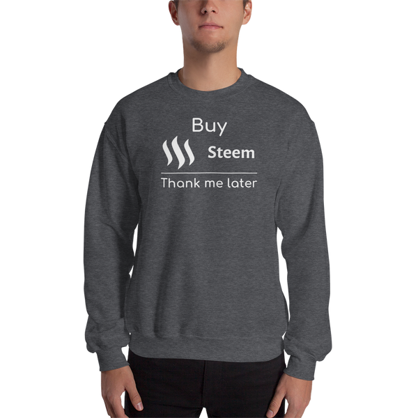Buy Steem thank me later – Men’s Crewneck Sweatshirt