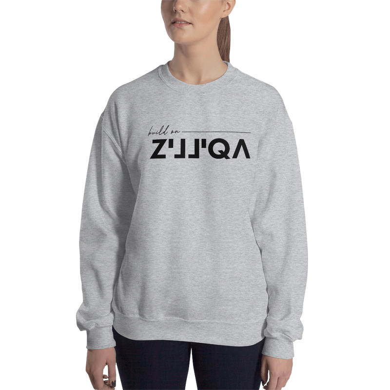 Build on Zilliqa – Women’s Crewneck Sweatshirt