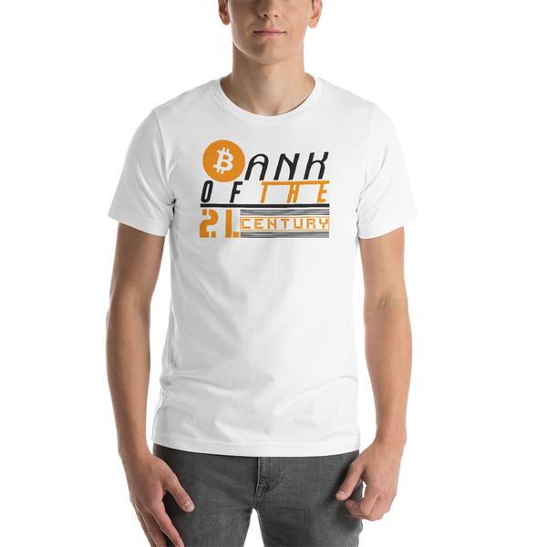 Bank of the 21. century (Bitcoin) - Men's Premium T-Shirt