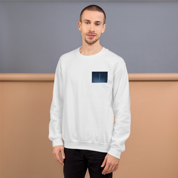 Small Pluto rocket  Unisex Sweatshirt