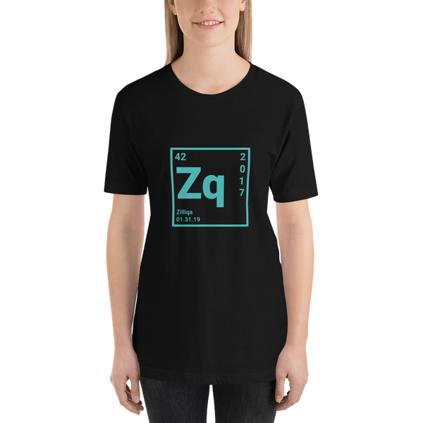 Zilliqa Periodic Table Woman T-shirt
