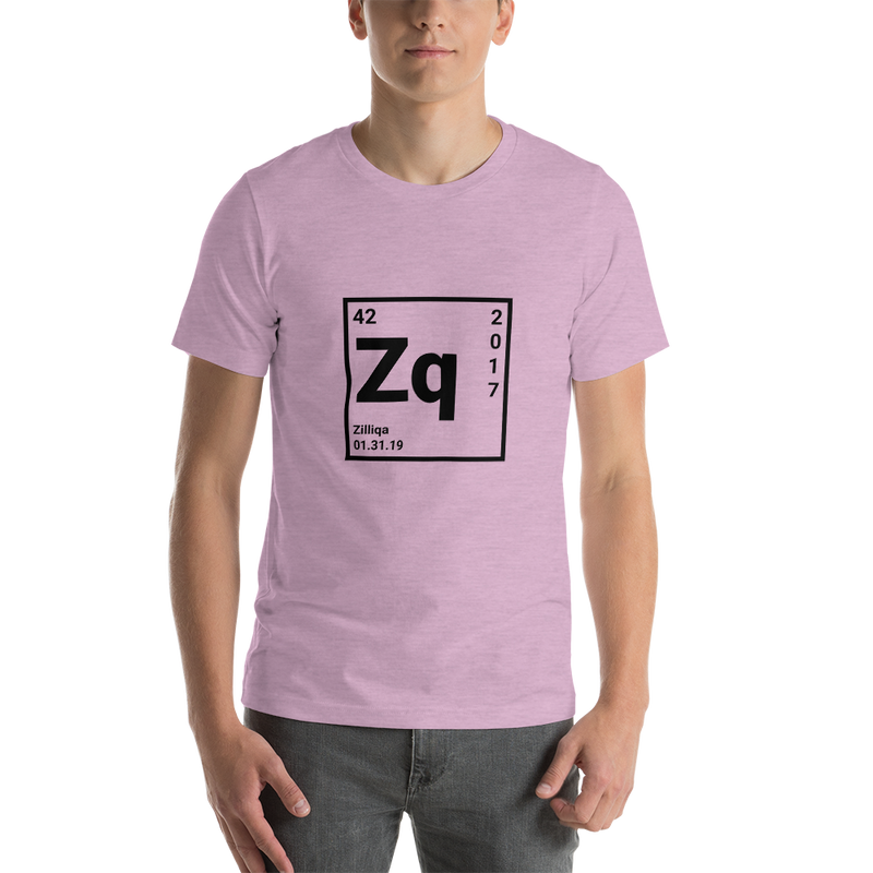 Zilliqa Periodic Table Woman T-shirt