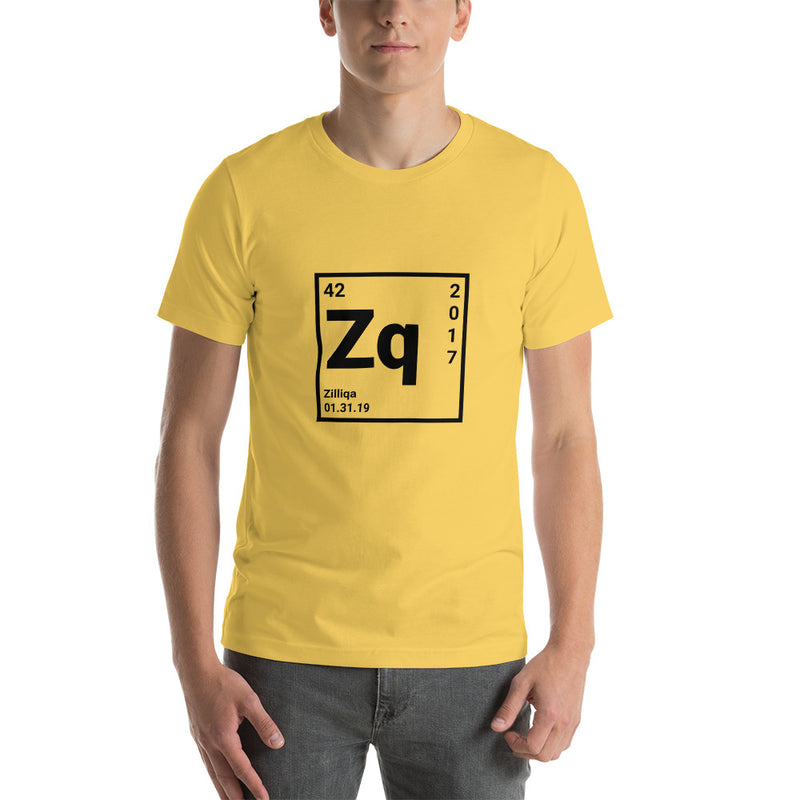 Zilliqa Periodic Table Men T-shirt