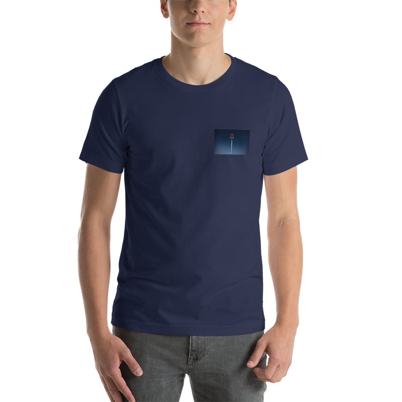 Small Pluto rocket  Unisex T-Shirt