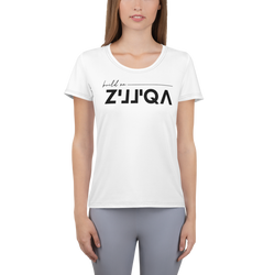 Build on Zilliqa – Women's Athletic T-shirt